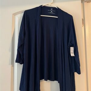 NWT New York & Company Dark Blue Cardigan